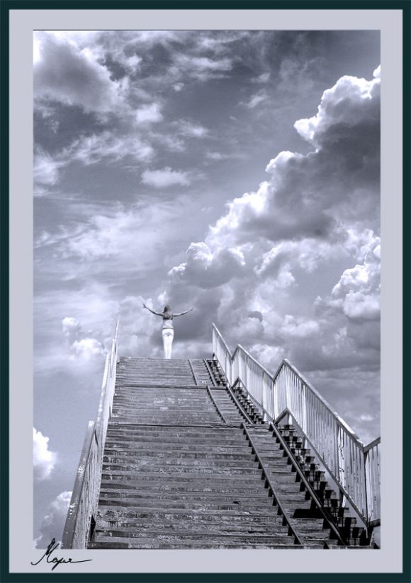 Лестница в небо фото к ангелу фото